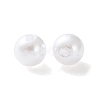 Plastic Imitation Pearl Beads FIND-M059-01A-01-2
