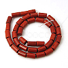 Natural Red Jasper Beads Strands G-E207-10x6mm-2