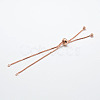 Rack Plating Brass Chain Bracelet Making KK-A142-018RG-1