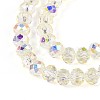 Transparent Glass Beads Strands LS-EGLA-N016-4mm-05-3