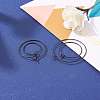 24Pcs 4 Size 316L Surgical Stainless Steel Hoop Earring Findings X1-STAS-ZZ0001-03EB-6