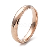 Ion Plating(IP) 304 Stainless Steel Flat Plain Band Rings STAS-I160-C-20mm-RG-1