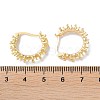 Brass Hoop Earrings Finding KK-F867-47G-3