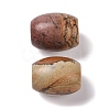 Natural Picture Jasper European Beads G-F580-A03-2
