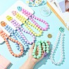 7Pcs Round Acrylic Beads Napkin Holder HJEW-CJ00085-4