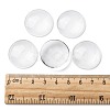 Transparent Glass Cabochons GGLA-R026-25mm-5