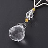 Teardrop Acrylic Beads Big Pendant Decorations HJEW-D029-01P-B-5