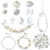 DIY Brass European Style Bracelets Making Kits DIY-YW0012-54-1