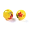 Handmade Millefiori Glass Round Beads X-LAMP-J038-4mm-M-2