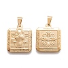 304 Stainless Steel Pendants STAS-J036-056B-G-2