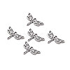 Non-Tarnish 201 Stainless Steel Filigree Joiners Links STAS-S105-JN868-1-3