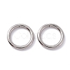 Non-Tarnish 304 Stainless Steel Open Jump Rings X-STAS-C040-01F-P-3