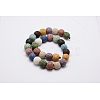 Natural Lava Rock Bead Strands X-G-L435-03-10mm-2