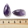 Natural Amethyst Pendants G-H007-08B-3
