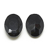 Pointed Back Glass Rhinestone Cabochons RGLA-T080-10x14mm-02-2