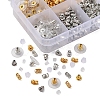 740Pcs 10 Style Brass & Iron & Plastic Ear Nuts DIY-YW0006-34-3