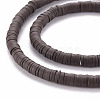 Handmade Polymer Clay Bead Strands CLAY-T002-6mm-40-3