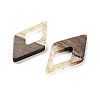 Walnut Wood Pendants FIND-Z050-02J-2