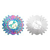 2Pcs 2 Colors 201 Stainless Steel Connector Charms/Links STAS-TA0005-70-2