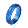 Dyed & Heated Natural Agate Finger Rings for Women RJEW-Z075-02B-2