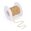 Brass Figaro Chains CHC-G005-15G-5