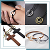 20Pcs 2 Colors Brass Linking Rings KK-BBC0010-38-5