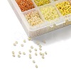 600G 24 Colors Glass Seed Beads SEED-JP0008-03-3mm-4