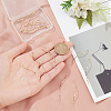 16Pcs Brass Pendants KK-BC0011-62G-3