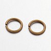 Brass Open Jump Rings JRC8MM-AB-2