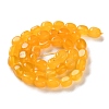 Natural Topaz Jade Beads Strands G-P497-01D-03A-3