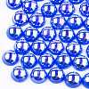 ABS Plastic Imitation Pearl Cabochons OACR-S025-6mm-01-1