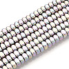 Electroplated Synthetic Non-magnetic Hematite Beads Strands G-T139-61D-1