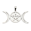 Non-Tarnish 304 Stainless Steel Pendants STAS-P330-01P-1