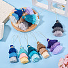 12Pcs 6 Styles Nylon Thread Tassel Big Pendant Decorations FIND-TA0009-18-5