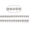 Iron Rhinestone Strass Chains CH-T004-01P-4