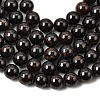 Natural Garnet Gemstone Beads Strands G-R263-9mm-2