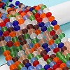 Transparent Glass Beads Strands X-EGLA-A034-M8mm-63-1