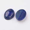 Natural Lapis Lazuli Flat Back Cabochons G-G741-22x30mm-15-2
