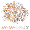 120Pcs 4 Color 304 Stainless Steel Pendant Bails STAS-UN0023-98-1