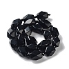 Natural Obsidian Beads Strands G-C182-24-01-3