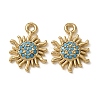 Synthetic Turquoise Pendants GG-CBAE681-06G-1