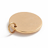 Ion Plating(IP) 304 Stainless Steel Pendants STAS-E486-10G-3