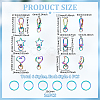 24Pcs Alloy Swivel Clasps FIND-UN0007-80-3