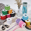 25M Metallic Yarn Lace Ribbons OCOR-GF0003-09G-4