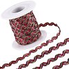 1Pc Sparkle Wavy Polyester Ribbons OCOR-GF0003-01B-1