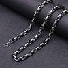Stainless Steel Byzantine Chains Necklaces for Men FS-WG56795-24-1