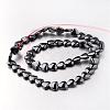 Non-magnetic Synthetic Hematite Bead Strands G-F300-22B-09-2