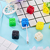 6Pcs PP Plastic Cable Organizers Clips AJEW-TADJ0001-35-6