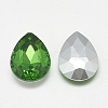 Pointed Back Glass Rhinestone Cabochons RGLA-T081-18x25mm-20-2