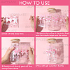 8Pcs 8 Styles PVC Plastic Waterproof Decorative Sticker Labels DIY-SP0004-93G-4